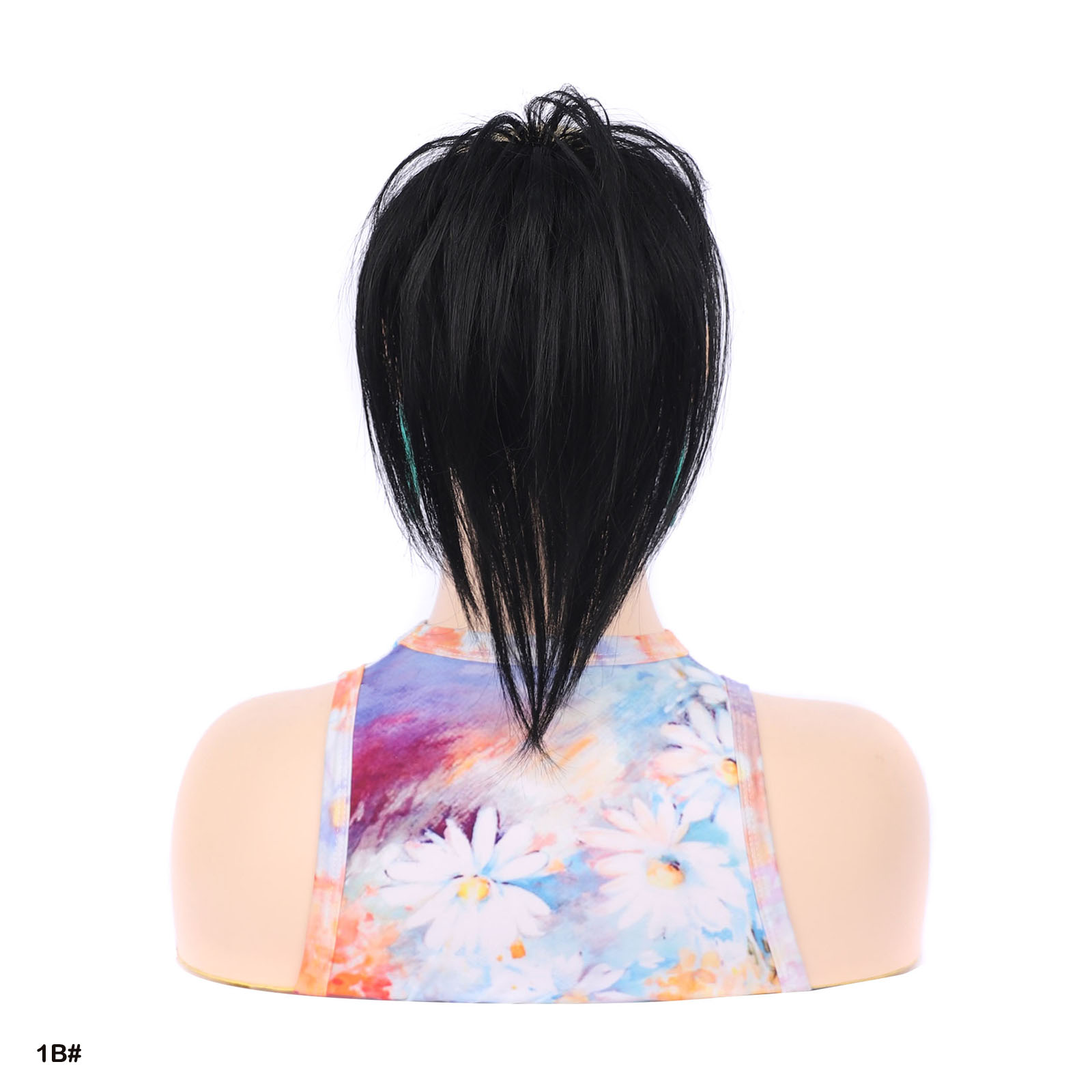 Claw Clip Messy Bun Hair Piece - Extensiones de Cabello Sintético con Clip