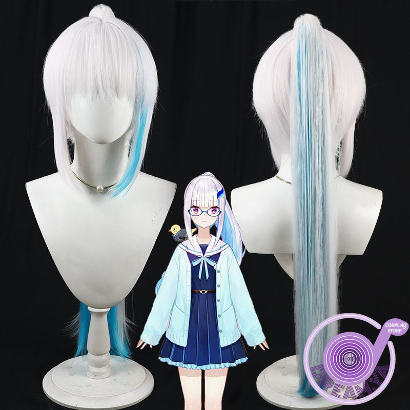 Synthetic Wigs - Peluca de Cosplay Lize Helesta Vtuber,