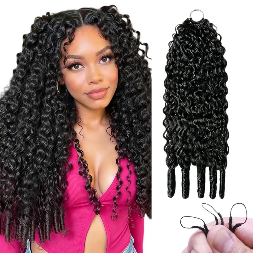 Hair Bundles - Extensiones de cabello humano rizado birmano,
