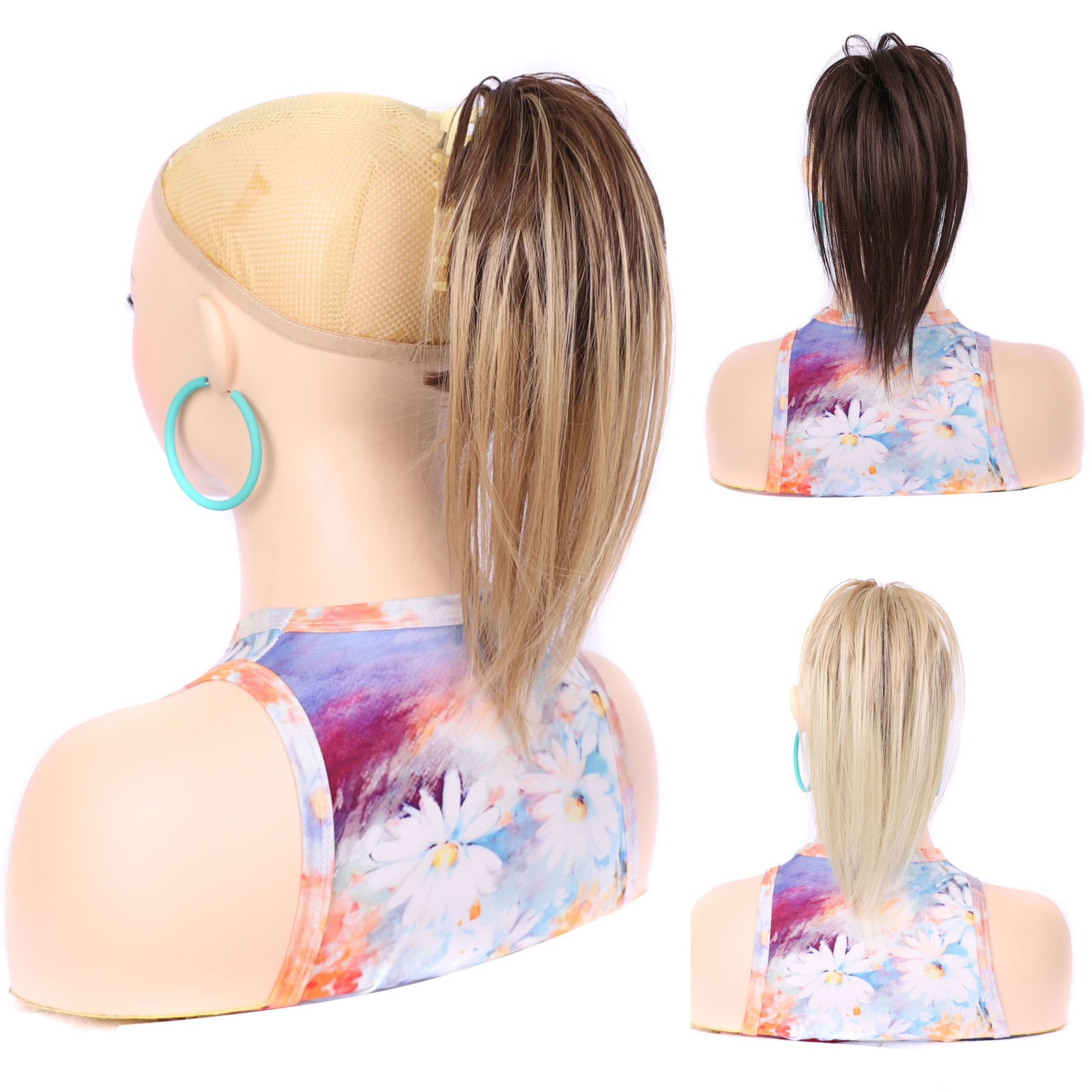 Extensiones de Cabello Sintéti - Claw Clip Messy Bun Hair Piece reseña y precio