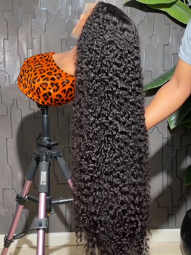 Peluca con malla Frontal rizad - Water Wave Bulk Human Hair For Braiding reseña y precio