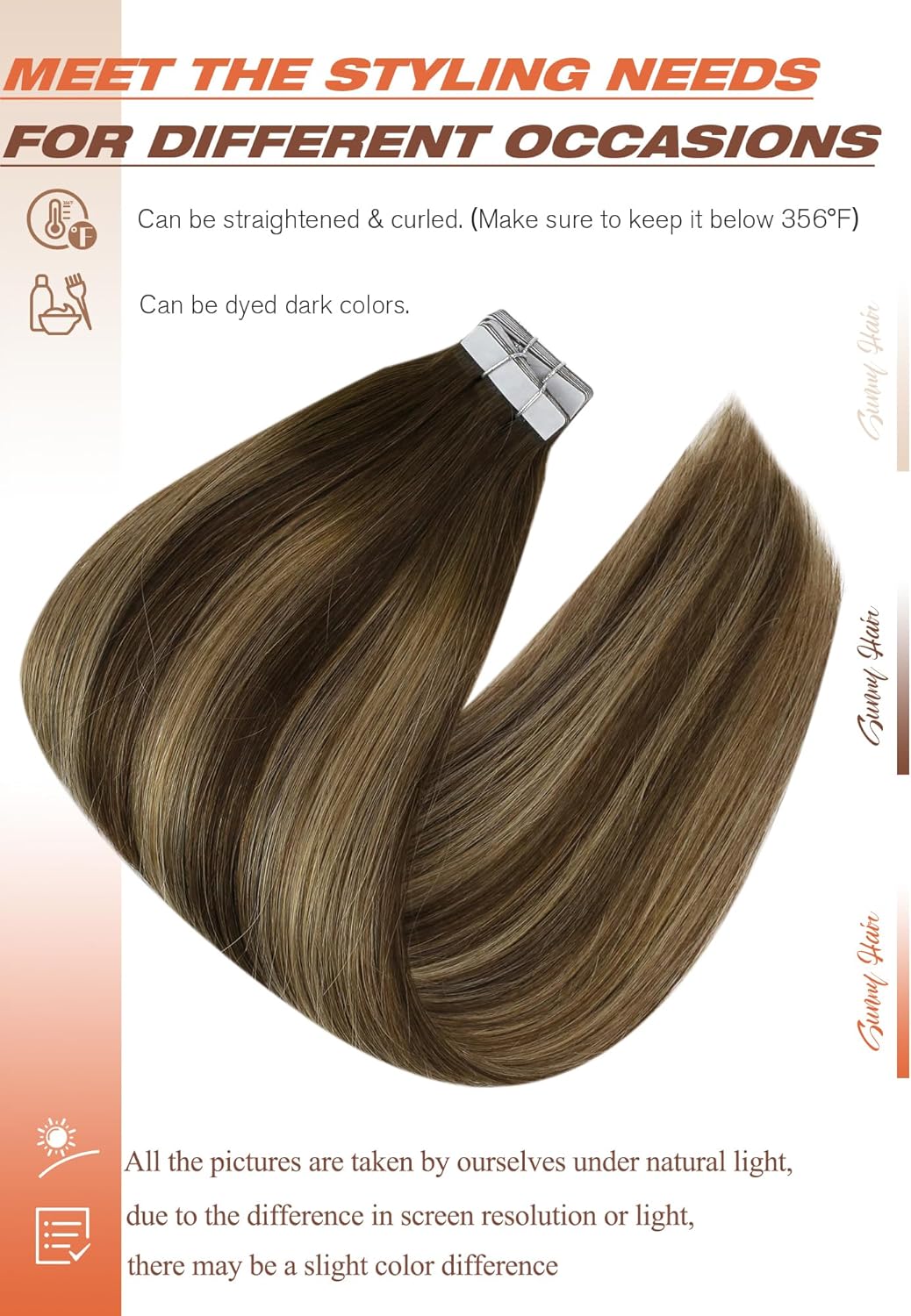 Extensiones de cabello con cin - Invisible Tape In Extensions Real Hair reseña y precio