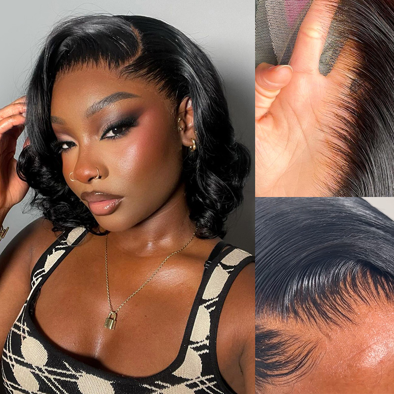 Pelucas de cabello humano con  - Glueless Wear And Go Human Hair Wig reseña y precio