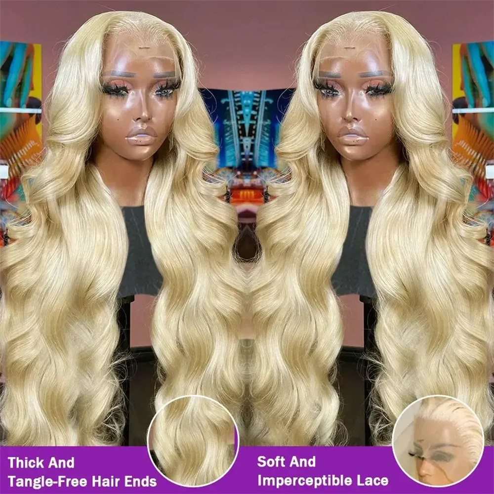 Finros Body Wave 13x6 HD trans - 613 Blonde Body Wave Lace Front Wig reseña y precio