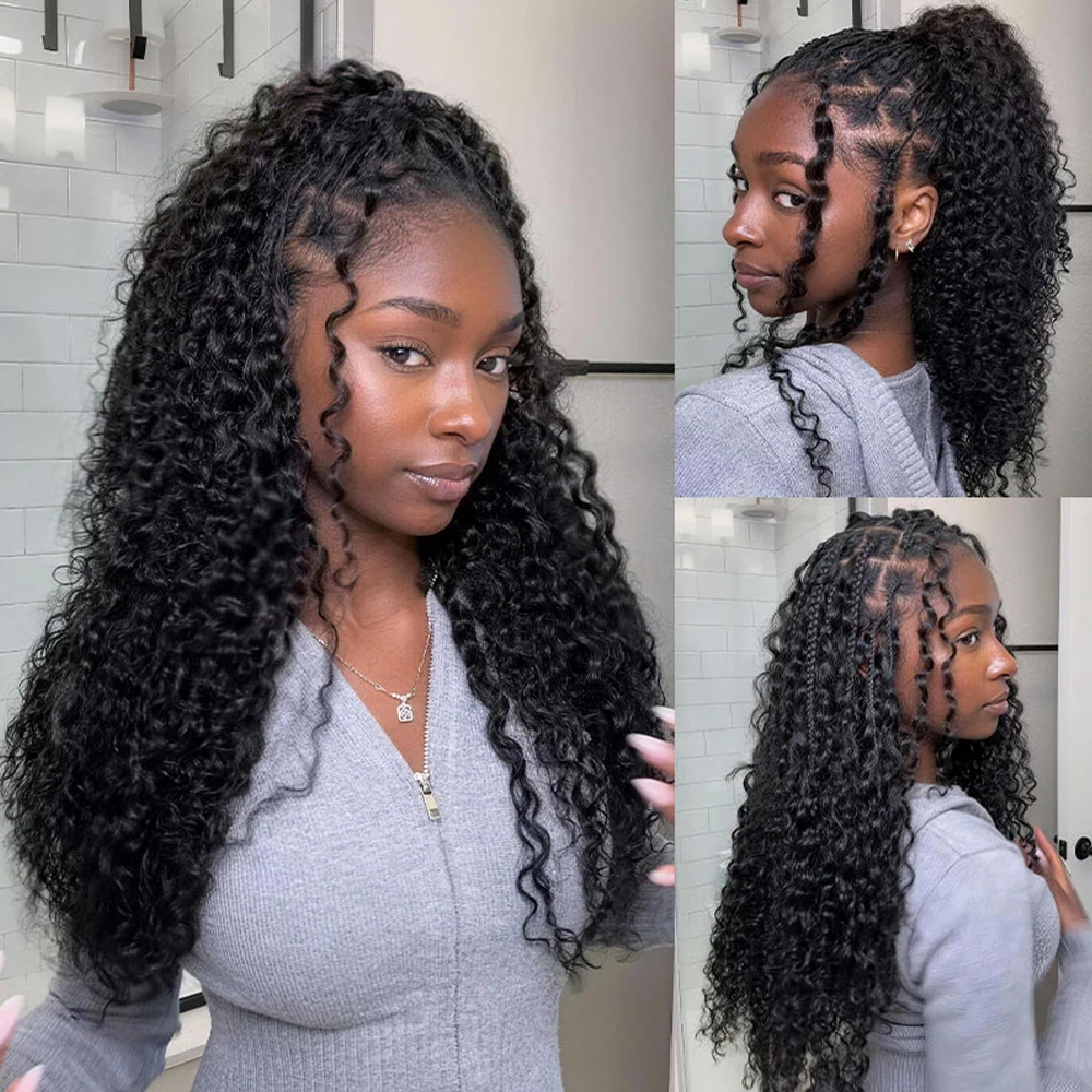 Cabello humano para hacer tren - Hair Bundles reseña y precio