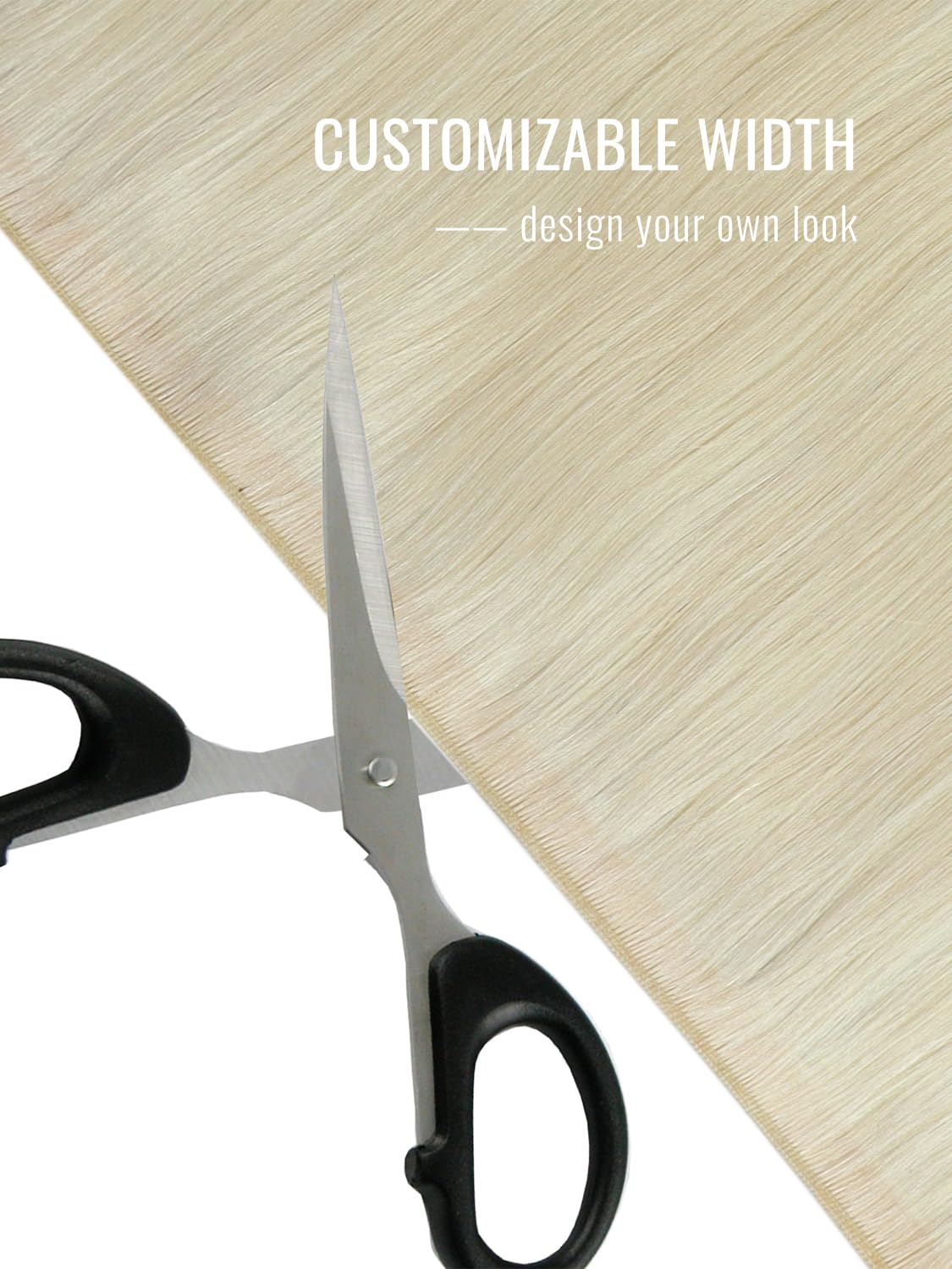 Moresoo-extensiones de cabello - Invisible Tape In Extensions Real Hair reseña y precio